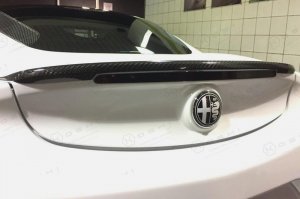 Alfa Romeo 4C Carbon Fiber Rear Spoiler - Coupe 
